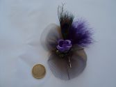 Broche violette n°23