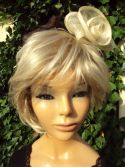 Serre-tÃªte brun Ã  rose beige