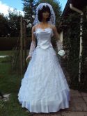 Crinoline de mariÃ©e blanche
