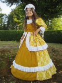 Crinoline jaune moutarde