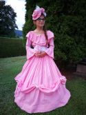 Crinoline rose fillette