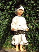 Robe rétro écrue