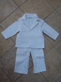 Costume blanc de baptÃªme