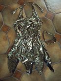 Robe brillante dorÃ©e