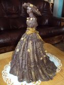 Crinoline marron