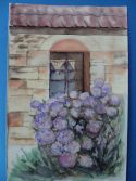 Hortensias et fenÃªtre