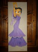 Betty Boop flamenco mauve