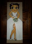 Betty Boop mariée